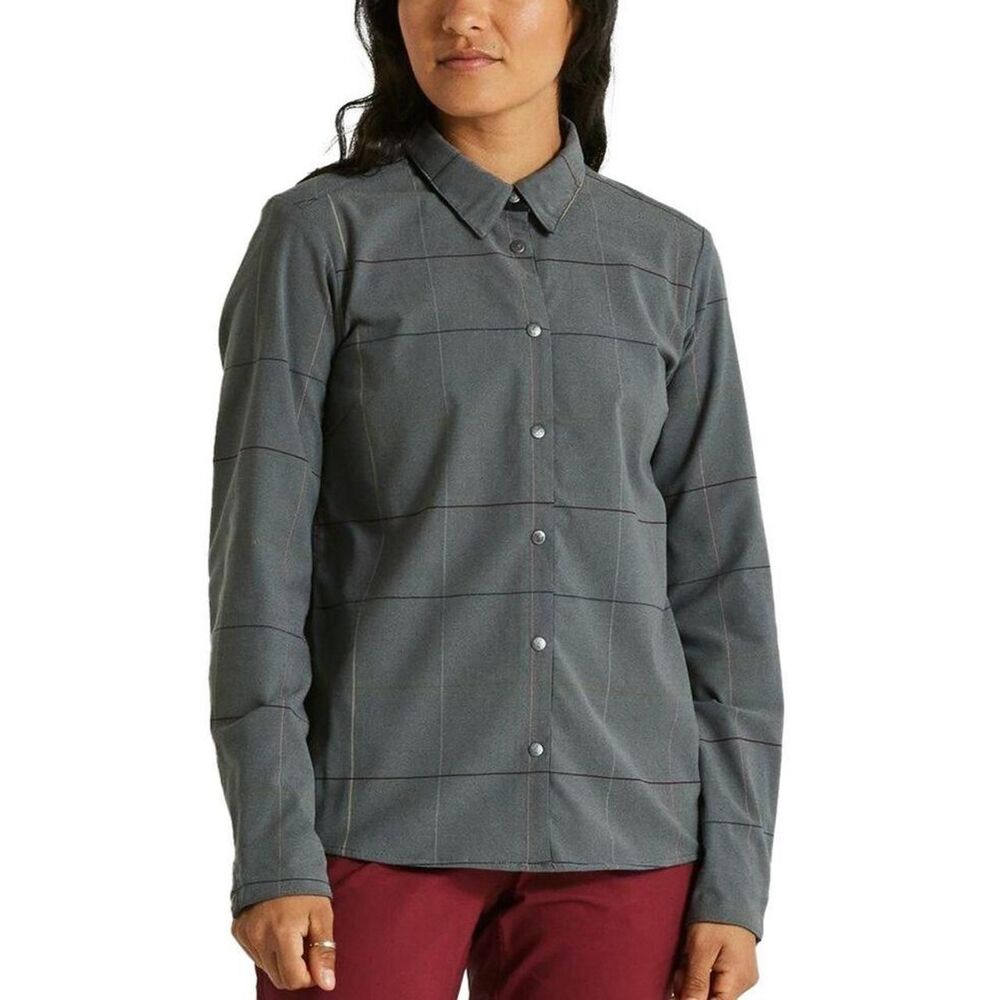 Specialized x Fjallraven Rider's Long-Sleeve Flannel Shirt